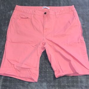 Riders Lee high rise pink jean shorts